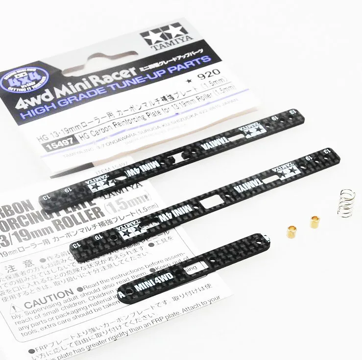 CNC Front Roller Stay With Spring 15497 HG Carbon Sliding Damper Front Plate Spare Parts For Tamiya Mini 4WD Racing Car Model
CNC Front Roller Stay With Spring 15497 HG Carbon Sliding Damper Front Plate Spare Parts For Tamiya Mini 4WD Racing Car Model