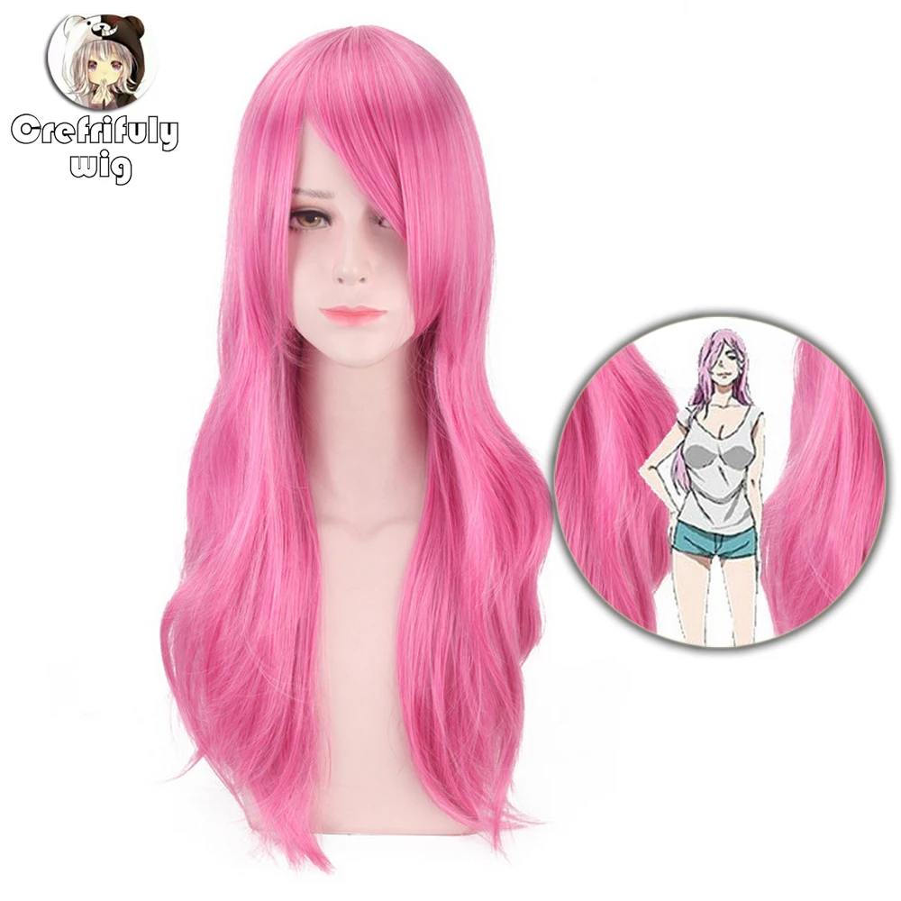 Anime Cosplay The royal elder sister Long Wavy Pink Wig Synthetic Hair Halloween Costume Party Wigs For Women High Temperature
Anime Cosplay The royal elder sister Long Wavy Pink Wig Synthetic Hair Halloween Costume Party Wigs For Women High Temperature