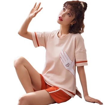 Sexy Summer short pyjamas women shorts Cute pocket print simple 100% cotton women pajama sets homewear ladies sleepwear nightwea
Sexy Summer short pyjamas women shorts Cute pocket print simple 100% cotton women pajama sets homewear ladies sleepwear nightwea