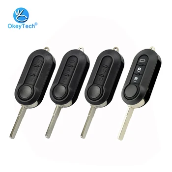 OkeyTech Silicone 2/3 Button Car Key Shell Pad Case Flip Folding Key Cover Fob SIP22 Blade for Fiat 500 Panda Punto Ducato Stilo
OkeyTech Silicone 2/3 Button Car Key Shell Pad Case Flip Folding Key Cover Fob SIP22 Blade for Fiat 500 Panda Punto Ducato Stilo