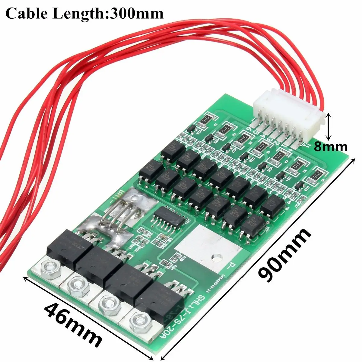 1PC New Arrival 7s cells 20A w/balancing Li-ion Lithium 18650 Battery BMS Protection Board
1PC New Arrival 7s cells 20A w/balancing Li-ion Lithium 18650 Battery BMS Protection Board