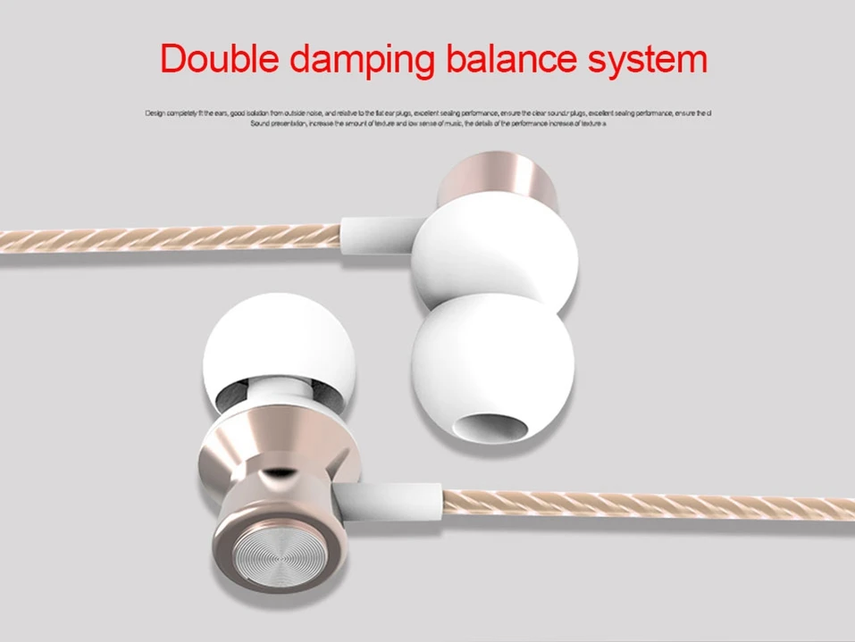 Icoque Wired Earphone Hifi Bass Stereo Headphones In-ear with Mic for Samsung Xiaomi iPhone Sony MP3 Computer PC 3.5mm Earphones (2)
