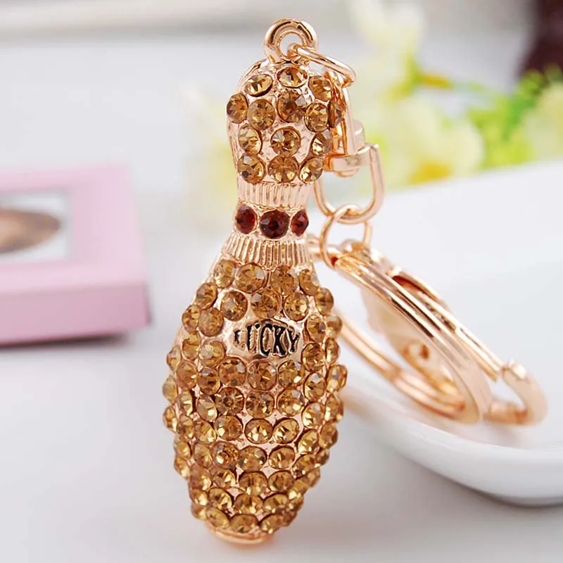 RE 6PCS Discount High Quanlity Metal Mini Bowling Keychain Originality Rhinestone Perfume Key Chain For Lady Purse Bag Pelt
RE 6PCS Discount High Quanlity Metal Mini Bowling Keychain Originality Rhinestone Perfume Key Chain For Lady Purse Bag Pelt