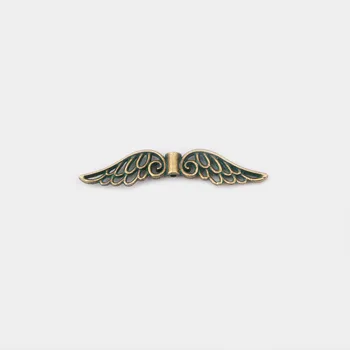 10pcs Patina Verdigris Charms Angle Wings Spacer For DIY Beaded Bracelet Pendant Jewelry Making Findings Material
10pcs Patina Verdigris Charms Angle Wings Spacer For DIY Beaded Bracelet Pendant Jewelry Making Findings Material