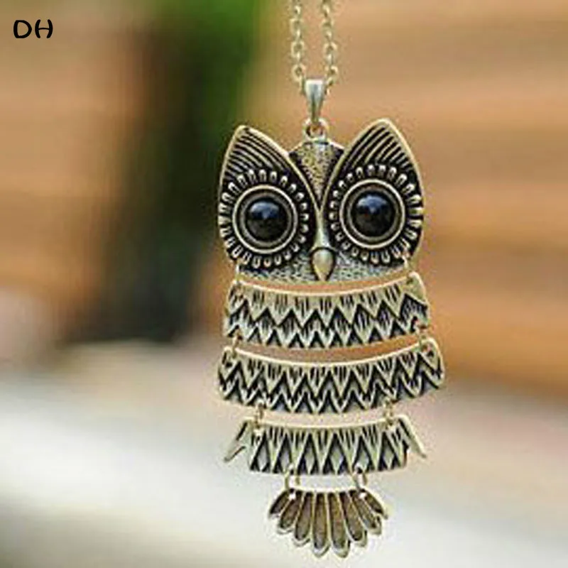 2018 New Fashion Hot-Selling The Owl Sweater Chain Necklace Bird Pendant Necklaces Black Eye Long Choker Hollow Out 66N1177
2018 New Fashion Hot-Selling The Owl Sweater Chain Necklace Bird Pendant Necklaces Black Eye Long Choker Hollow Out 66N1177