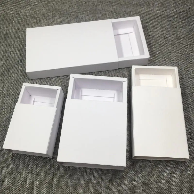20PCS/Lot White Retail Crafts Kraft Drawer Boxes Paper Gift Packaging Cardboard Boxes For Match/Lighter/Crafts Hold DIY Boxes
20PCS/Lot White Retail Crafts Kraft Drawer Boxes Paper Gift Packaging Cardboard Boxes For Match/Lighter/Crafts Hold DIY Boxes