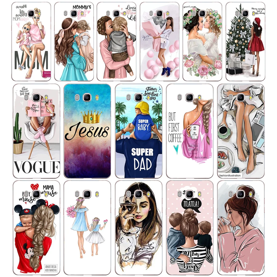 51 Fashion Black Brown Hair Baby Mom Girl TPU Soft Silicone Case For Samsung Galaxy j3 J5 J7 2016 2017 Phone Cover Capa Capinha
51 Fashion Black Brown Hair Baby Mom Girl TPU Soft Silicone Case For Samsung Galaxy j3 J5 J7 2016 2017 Phone Cover Capa Capinha
