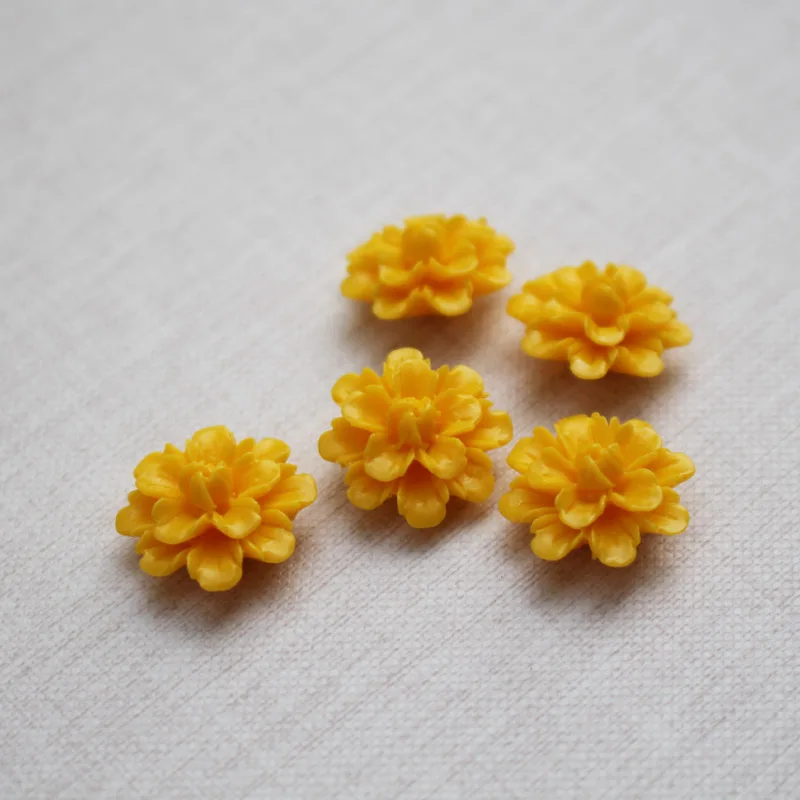 10Pcs 17mm Synthic Coral Double Layers Flower beads Yellow Color Loose beads for Jewelry making
10Pcs 17mm Synthic Coral Double Layers Flower beads Yellow Color Loose beads for Jewelry making