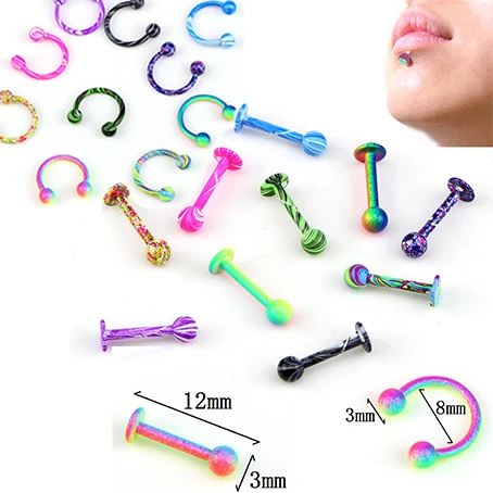 10pcs Fake Nose Ring Labret Lip Ring C Clip Lip Piercing Helix Piercing Tragus Faux Nose Rings Hoop Pircing Unisex Jewelry
10pcs Fake Nose Ring Labret Lip Ring C Clip Lip Piercing Helix Piercing Tragus Faux Nose Rings Hoop Pircing Unisex Jewelry