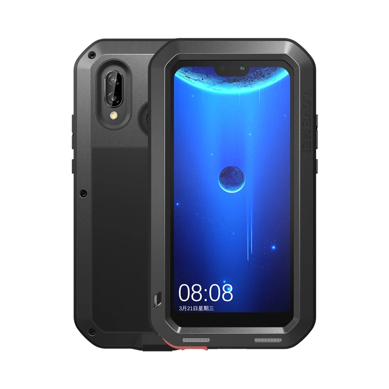 LOVEMEI-Dirt-Resistant Anti-knock Metal Aluminum Cases with Gorilla Glass for Huawei P20 Lite, Nova 3e, Heavy Duty Protect Cases
LOVEMEI-Dirt-Resistant Anti-knock Metal Aluminum Cases with Gorilla Glass for Huawei P20 Lite, Nova 3e, Heavy Duty Protect Cases