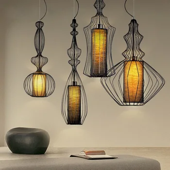 Vintage Restaurant Led Pendant Lights Loft Deco Parlor Bar Coffee shop Hanging Light Fixtures Iron/Cloth Suspension Hanging Lamp
Vintage Restaurant Led Pendant Lights Loft Deco Parlor Bar Coffee shop Hanging Light Fixtures Iron/Cloth Suspension Hanging Lamp
