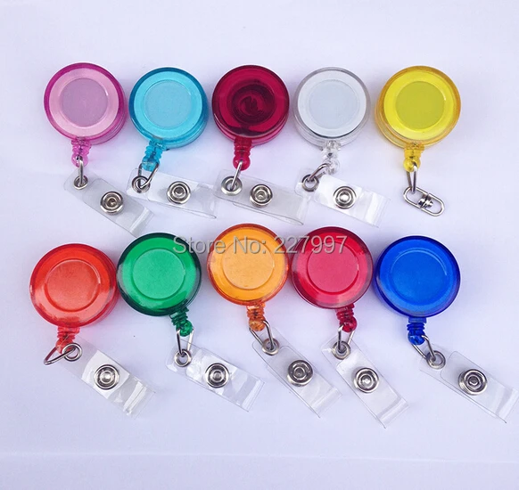500pcs/lot random color Plastic Reels Retractable for ID Card Badge Holder YOYO Solid Free shipping
500pcs/lot random color Plastic Reels Retractable for ID Card Badge Holder YOYO Solid Free shipping