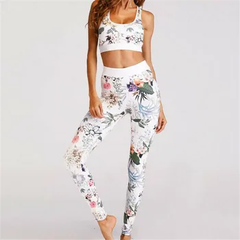 Women Sports Clothes Suits Short Bra Training Pants Running Sets Ladies' Nerw Fashionable Floral Print Gym Tracksuit Hot Selling
Women Sports Clothes Suits Short Bra Training Pants Running Sets Ladies' Nerw Fashionable Floral Print Gym Tracksuit Hot Selling