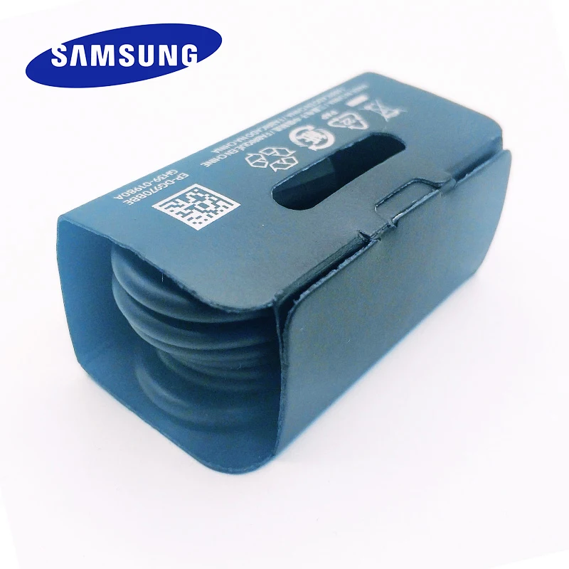 Original Samsung Galaxy S10 Type C Cable Adaptive Fast Charge Data Line For Galaxy S10 S8 S9 Plus A3 A5 A7 2017 A80 A70 Note 9 8
Original Samsung Galaxy S10 Type C Cable Adaptive Fast Charge Data Line For Galaxy S10 S8 S9 Plus A3 A5 A7 2017 A80 A70 Note 9 8