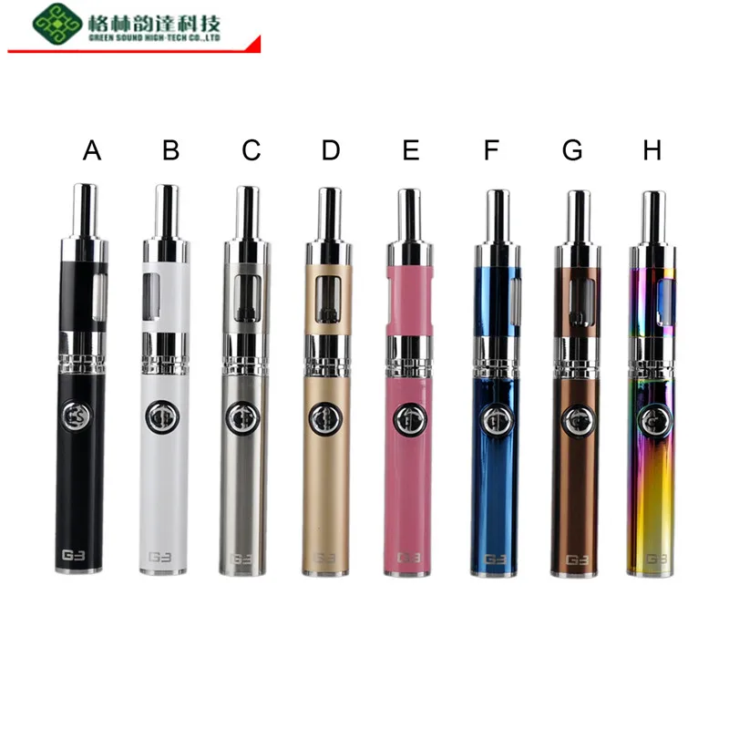 Original GreenSound g3 Starter Kit GS Kit with 900MAH Battery built-in Vape Pen Mini Kit ego E cigarette Kit
Original GreenSound g3 Starter Kit GS Kit with 900MAH Battery built-in Vape Pen Mini Kit ego E cigarette Kit