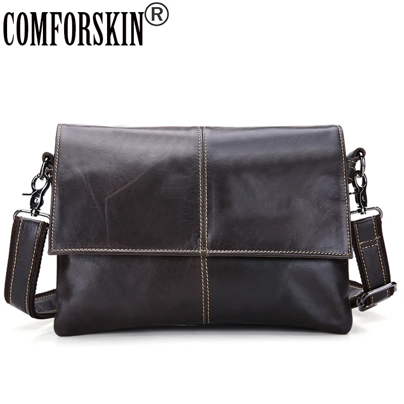 The First Layer Cow Leather Vintage Dark Coffee Cover Style Patchwork Men Messenger Bags Double Compartments 2017 New Arrivals
The First Layer Cow Leather Vintage Dark Coffee Cover Style Patchwork Men Messenger Bags Double Compartments 2017 New Arrivals