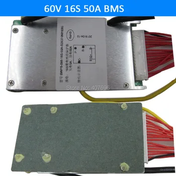 3.6V/3.7V cell 16S 60V 50A BMS Used for 60v 30ah 40ah 50ah battery 50A continuous With balance function free shipping 
3.6V/3.7V cell 16S 60V 50A BMS Used for 60v 30ah 40ah 50ah battery 50A continuous With balance function free shipping