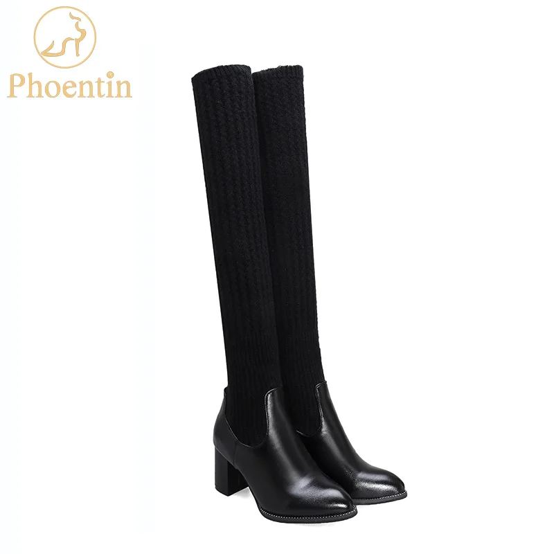 Phoentin over the knee sock boots stretch fabric shoes women 2019 pointed toe female boots high heels plus size 34~43 FT702
Phoentin over the knee sock boots stretch fabric shoes women 2019 pointed toe female boots high heels plus size 34~43 FT702