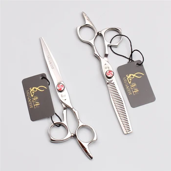 6" 17.5cm 440C Mr Rabbit Shiny Hairdressing Scissors Cutting Shears Thinning Scissors Professional Hair Scissors Hot Sell T9017
6" 17.5cm 440C Mr Rabbit Shiny Hairdressing Scissors Cutting Shears Thinning Scissors Professional Hair Scissors Hot Sell T9017