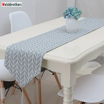 Nordic style linen geometric arrow corridor living room table mat sign tassel gray home decoration tablecloth cover 2018
Nordic style linen geometric arrow corridor living room table mat sign tassel gray home decoration tablecloth cover 2018