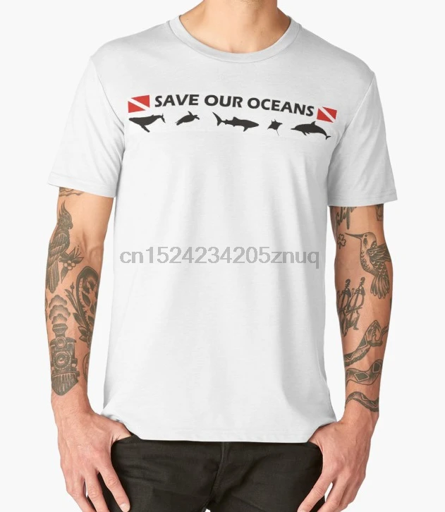 Printed Men T Shirt Cotton tshirts O-Neck Short-Sleeve Save Our Oceans - Sea Animals(10) Women T-Shirt
Printed Men T Shirt Cotton tshirts O-Neck Short-Sleeve Save Our Oceans - Sea Animals(10) Women T-Shirt