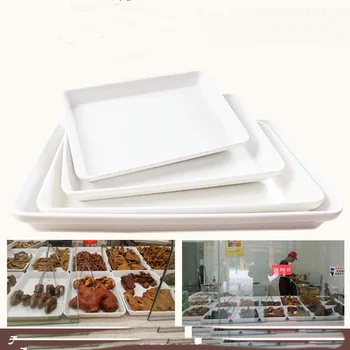 Rectangular Storage tray deepening bright white melamine cooked meat dish hotel buffet refrigerator dish
Rectangular Storage tray deepening bright white melamine cooked meat dish hotel buffet refrigerator dish