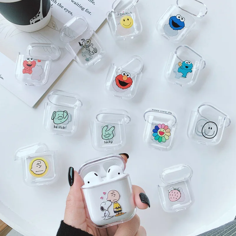 For airpods Cute Earphone Case For AirPods Cover Cartoon Wireless airpods Accessories for Airpods Transparent Hard PC Case
For airpods Cute Earphone Case For AirPods Cover Cartoon Wireless airpods Accessories for Airpods Transparent Hard PC Case
