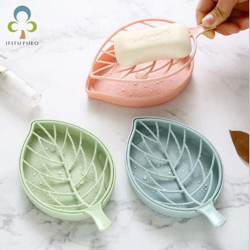 1Pcs Multi-functional household storage soap box Bathroom Shower Leaf Shape Soap Box Dish Storage Plate Tray Holder Case ZXH
1Pcs Multi-functional household storage soap box Bathroom Shower Leaf Shape Soap Box Dish Storage Plate Tray Holder Case ZXH