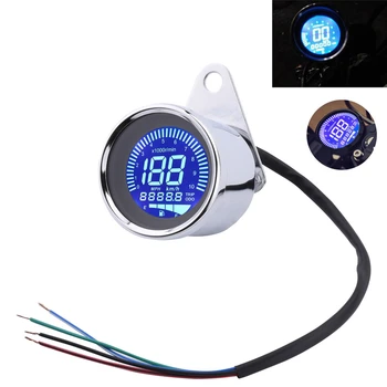 SPELAB 12V Motorcycle Speedometer Odometer Techometer Digital Gauge LED Indicator Dashboard Fits1-4 Cylinders Motorcycle Parts
SPELAB 12V Motorcycle Speedometer Odometer Techometer Digital Gauge LED Indicator Dashboard Fits1-4 Cylinders Motorcycle Parts