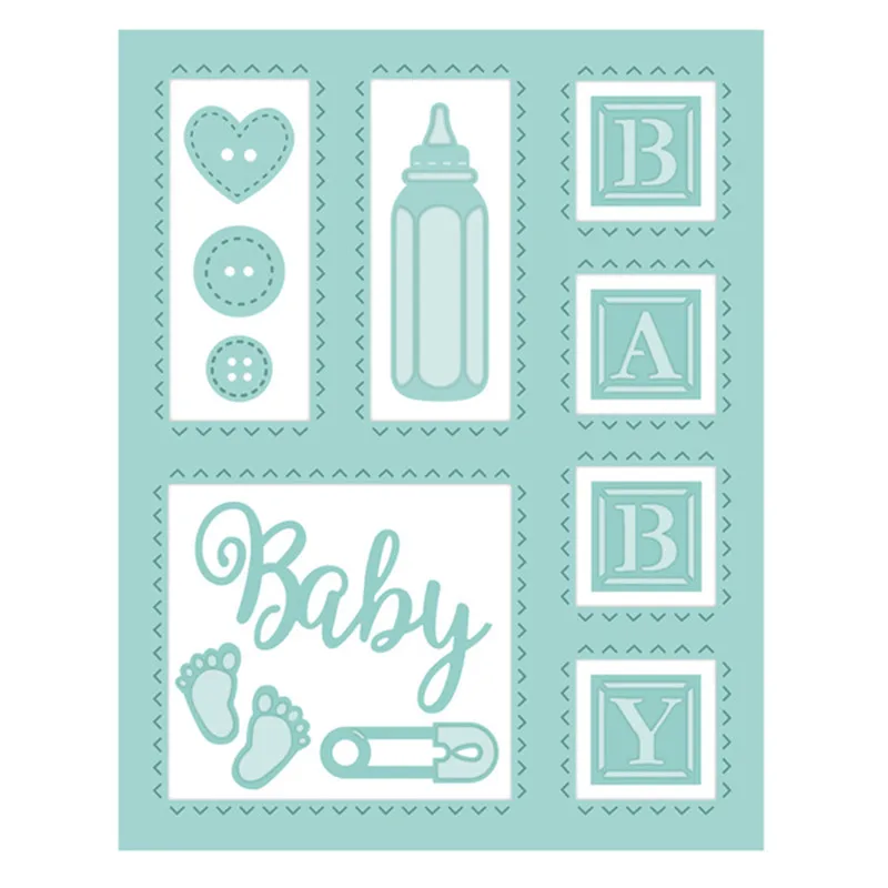 BABY Supplies Frame Steel Metal Cutting Dies For DIY Scrapbooking Embossing Paper Card Making Decorative Craft Die Cuts New 2019
BABY Supplies Frame Steel Metal Cutting Dies For DIY Scrapbooking Embossing Paper Card Making Decorative Craft Die Cuts New 2019