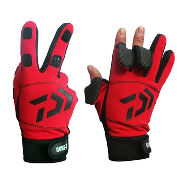 Daiwa 3 Fingers Cut Outdoor Sport Hiking Gloves Winter Warm Fishing Gloves Cotton Waterproof Anti-slip Durable Fishing Glove
Daiwa 3 Fingers Cut Outdoor Sport Hiking Gloves Winter Warm Fishing Gloves Cotton Waterproof Anti-slip Durable Fishing Glove