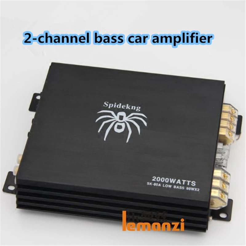100W*2 car high power two-way 2-channel overweight pure bass car push passive subwoofer amplifier
100W*2 car high power two-way 2-channel overweight pure bass car push passive subwoofer amplifier
