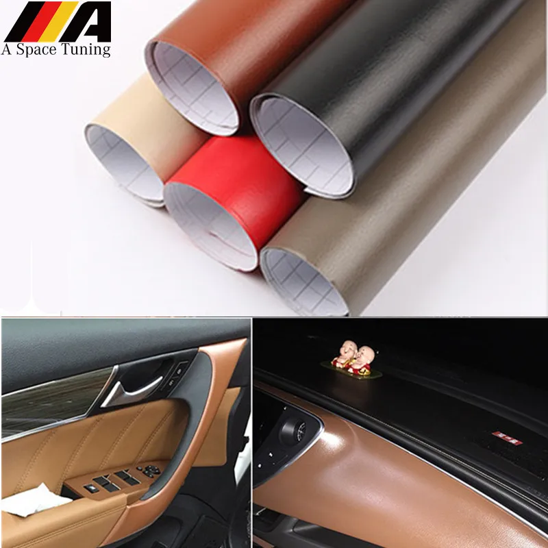 30x100cm Leather Pattern PVC Adhesive Vinyl Film Sticker Wrap For Auto Car Body Dashboard Door Handle Internal Decoration Decal
30x100cm Leather Pattern PVC Adhesive Vinyl Film Sticker Wrap For Auto Car Body Dashboard Door Handle Internal Decoration Decal