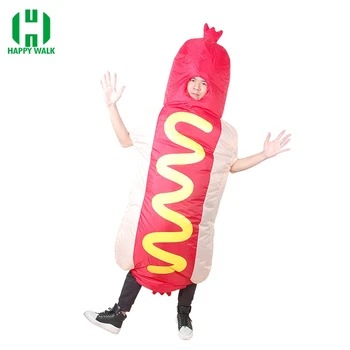 HOTDOG MASCOT COSTUME Adult Inflatable Hot Dog Fancy Dress Cartoon Character Party Outfits for Party Halloween Carnival Costume 
HOTDOG MASCOT COSTUME Adult Inflatable Hot Dog Fancy Dress Cartoon Character Party Outfits for Party Halloween Carnival Costume