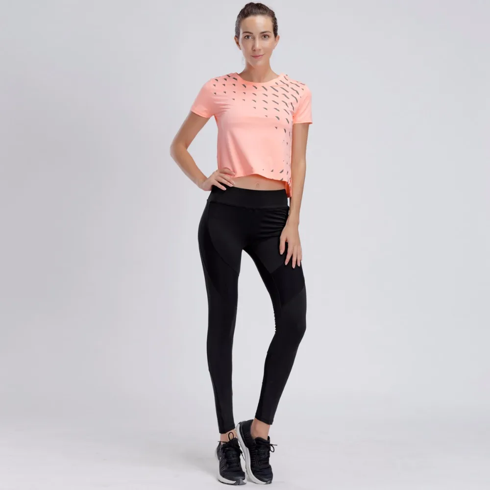Women's Running Suit Short Sleeve+pants YOGA Workout Gym Fitness Tracksuit Quick Leggings T-shirt Sports Gym Fitness Clothing
Women's Running Suit Short Sleeve+pants YOGA Workout Gym Fitness Tracksuit Quick Leggings T-shirt Sports Gym Fitness Clothing