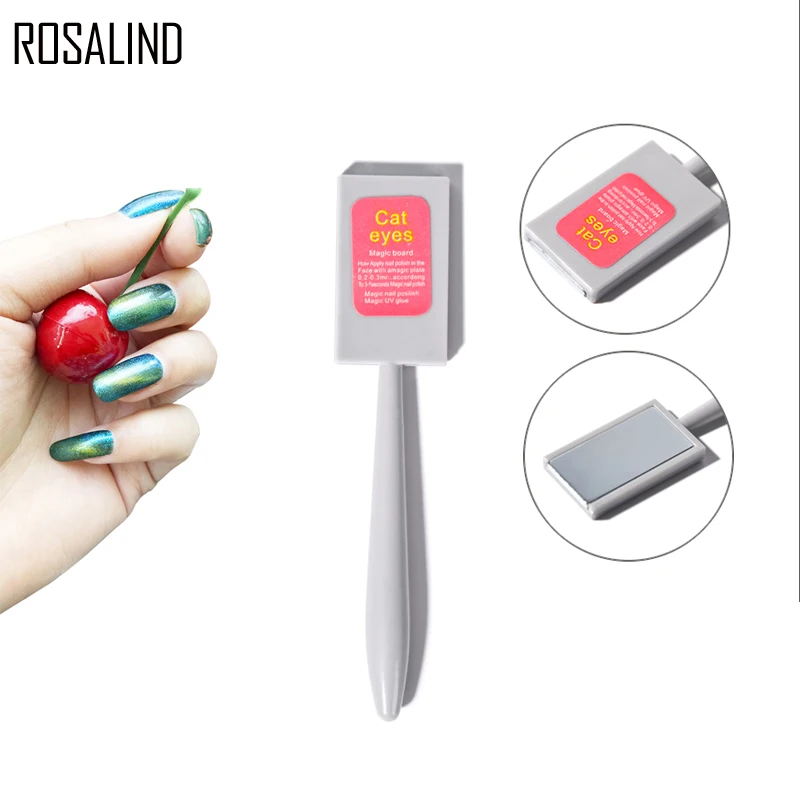 ROSALIND 1PCS Strip Magical Magnet Stick for Cat Eye Nail Tools Gel Polish Nail Art Manicure Tool 3D Gel Varnish Magnet
ROSALIND 1PCS Strip Magical Magnet Stick for Cat Eye Nail Tools Gel Polish Nail Art Manicure Tool 3D Gel Varnish Magnet
