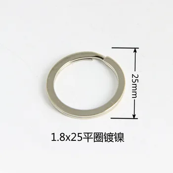 Free shipping Nickle, silver round key ring, round ring for DIY gift, metal rings for bags accessories, hardware accessories
Free shipping Nickle, silver round key ring, round ring for DIY gift, metal rings for bags accessories, hardware accessories