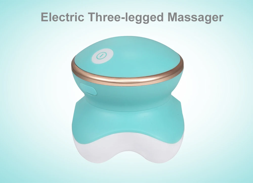 ST - 302B Electric Three-legged Massager Handheld Mini