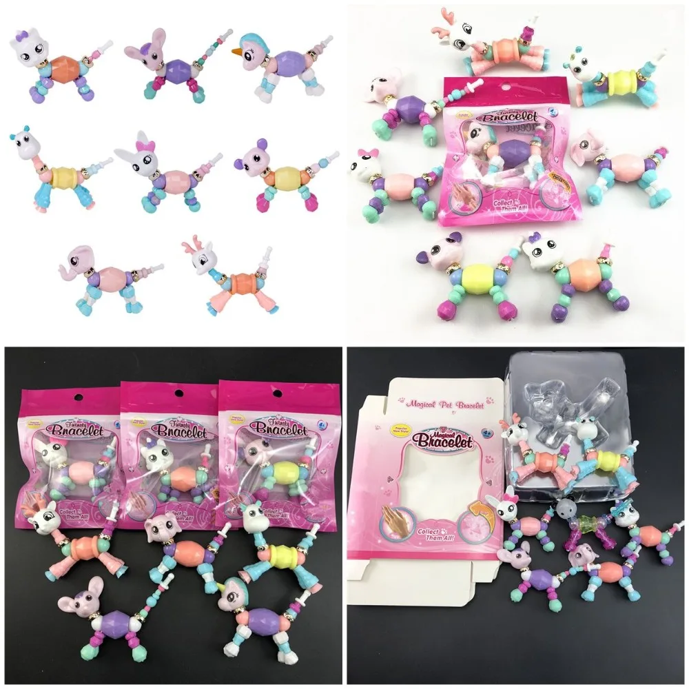 10pcs/lot Toys Bracelet for Kids twisty Magical Animal Bracelet for Girls Toys Party Bracelet for X-mas Gift
10pcs/lot Toys Bracelet for Kids twisty Magical Animal Bracelet for Girls Toys Party Bracelet for X-mas Gift