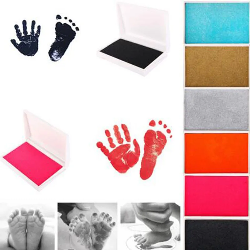 BalleenShiny Baby Handprint Footprint Imprint Kit Inkpad Non-Toxic Newborn Souvenirs Casting Ink Pad Infant Clay Toys Cute Gifts
BalleenShiny Baby Handprint Footprint Imprint Kit Inkpad Non-Toxic Newborn Souvenirs Casting Ink Pad Infant Clay Toys Cute Gifts