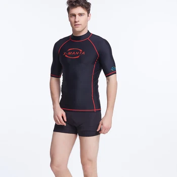 2016 New Short Sleeve Letter Print Swim Rash Guard Swimwear Men Plus Size Diving Surf Rashguard Sun-Protective Clothing
2016 New Short Sleeve Letter Print Swim Rash Guard Swimwear Men Plus Size Diving Surf Rashguard Sun-Protective Clothing