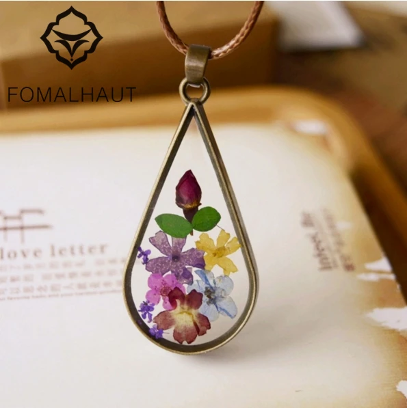 FOMALHAUT Immortalized multicolor flower Leather Chain Necklace Long Strip Pendant Necklace Women 2016 Jewelry XX-49
FOMALHAUT Immortalized multicolor flower Leather Chain Necklace Long Strip Pendant Necklace Women 2016 Jewelry XX-49