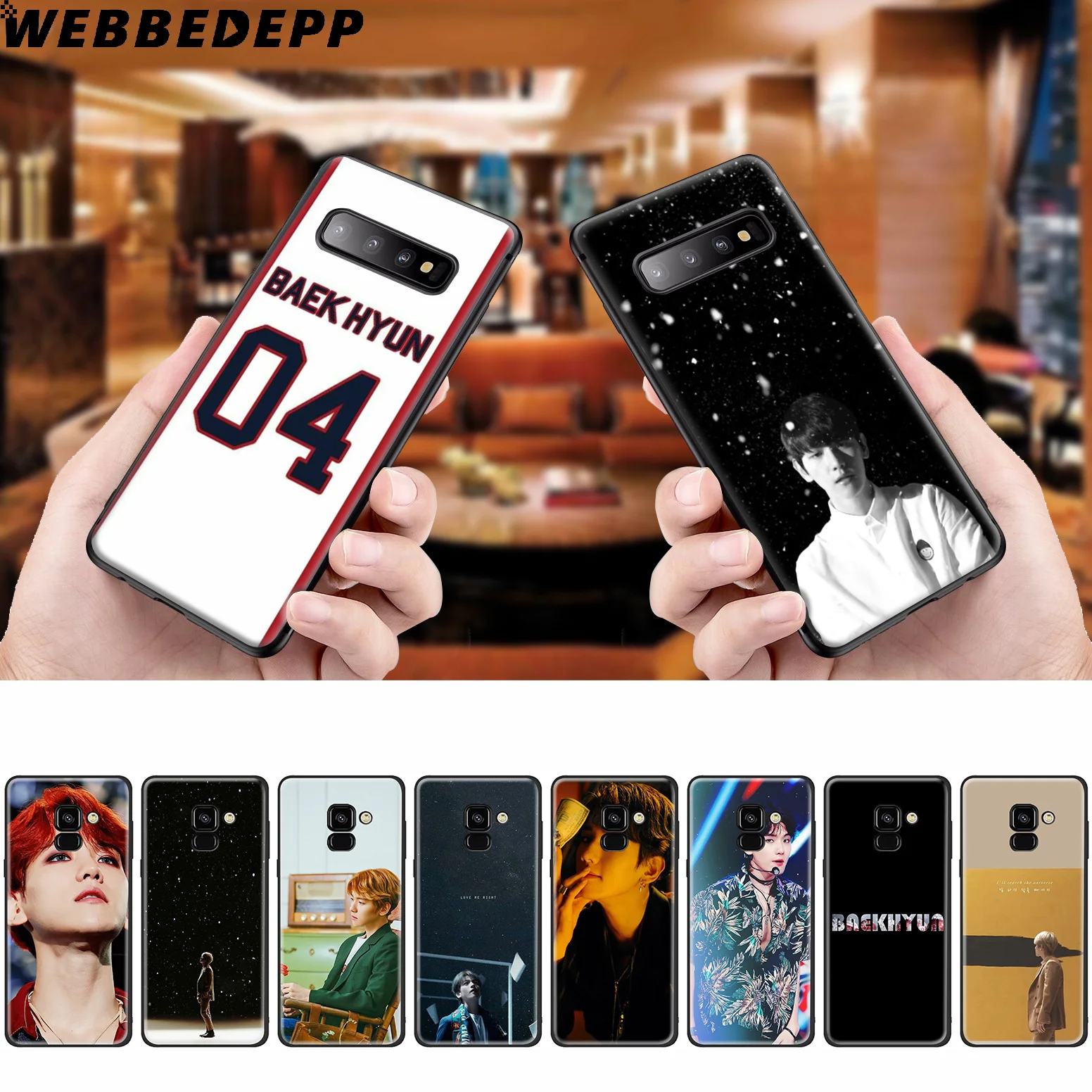 WEBBEDEPP Baekhyun EXO Silicone Case for Samsung Galaxy A3 A5 A6 A7 A8 A9 A10 A20 A30 A40 A50 A70 M10 M20 M30
WEBBEDEPP Baekhyun EXO Silicone Case for Samsung Galaxy A3 A5 A6 A7 A8 A9 A10 A20 A30 A40 A50 A70 M10 M20 M30