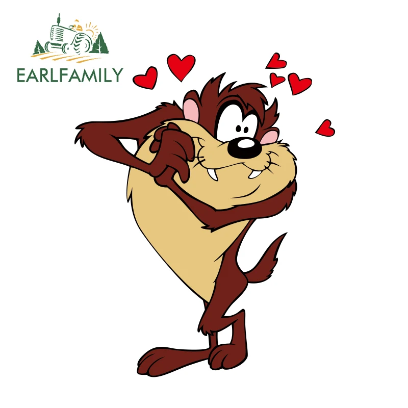 EARLFAMILY 13cm X 10.5cm Cartoon Tasmanian Devil Decal Showing Love Car Sticker Motorcycle Decor Graphics Waterproof Car Styling
EARLFAMILY 13cm X 10.5cm Cartoon Tasmanian Devil Decal Showing Love Car Sticker Motorcycle Decor Graphics Waterproof Car Styling