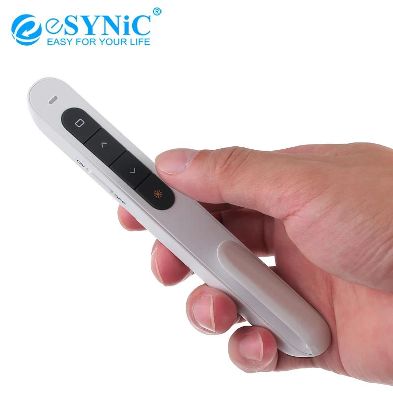 100m 2.4G RF Wireless Presenter Remote Control + USB Ultra-Slim Receiver For PPT Presentation Support Windows Linux Mac OS XP
100m 2.4G RF Wireless Presenter Remote Control + USB Ultra-Slim Receiver For PPT Presentation Support Windows Linux Mac OS XP