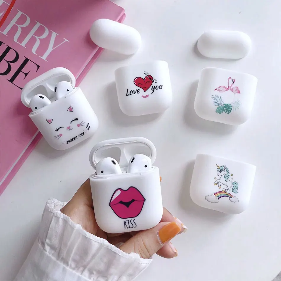 Fashion Shell Unicorn Flamingo LOVE Heart Earphone Soft Gel Case for Apple Airpods 1 2 Wireless Charging Box Soft Cover Bag
Fashion Shell Unicorn Flamingo LOVE Heart Earphone Soft Gel Case for Apple Airpods 1 2 Wireless Charging Box Soft Cover Bag