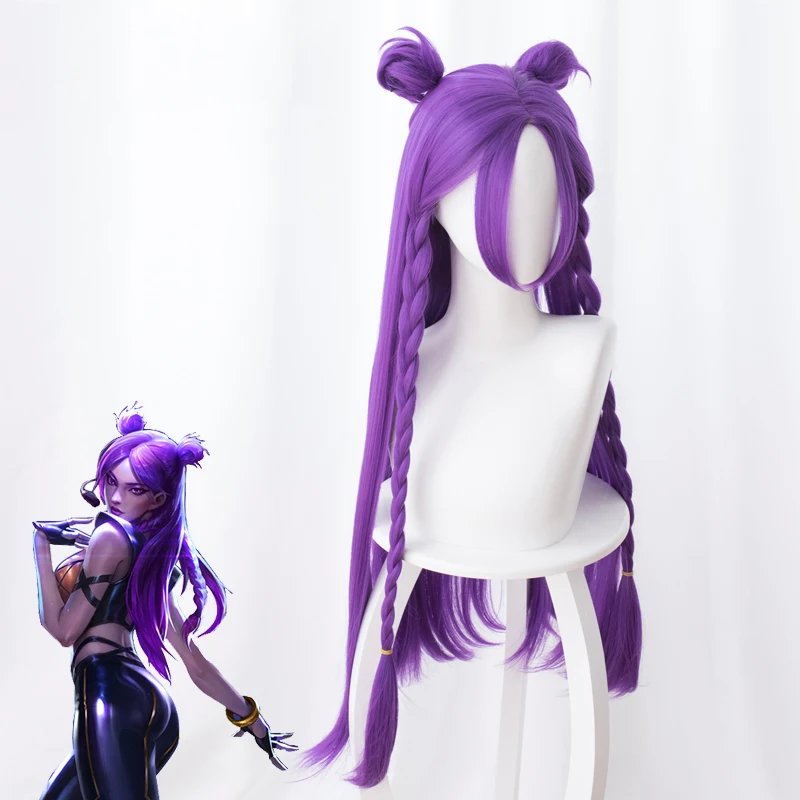 Game Character LOL KDA Kaisa Cosplay Wig Daughter of the Void Heat Resistant Synthetic Hair Perucas League of Legends Purple Wig
Game Character LOL KDA Kaisa Cosplay Wig Daughter of the Void Heat Resistant Synthetic Hair Perucas League of Legends Purple Wig