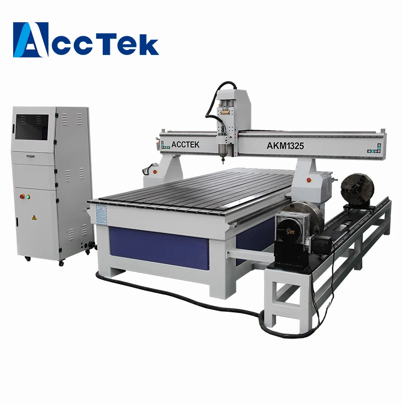 AccTek professional 1325 4th axis cnc router machine for embossed medal making for sale
AccTek professional 1325 4th axis cnc router machine for embossed medal making for sale
