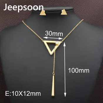 Fashion Jewelry Gold Color Style Stainless Steel Jewelry pendant + Earrings Sets for women&girls SEWFBPCA
Fashion Jewelry Gold Color Style Stainless Steel Jewelry pendant + Earrings Sets for women&girls SEWFBPCA