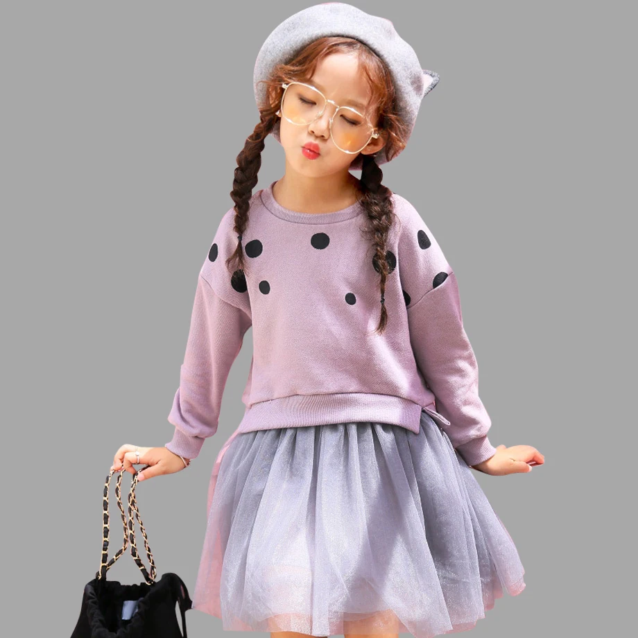 Kids Dresses For Girls Dot Print Girls Dresses Spring Autumn Sweatshirt Princess Party Dress For 4 6 8 10 12 14 Years
Kids Dresses For Girls Dot Print Girls Dresses Spring Autumn Sweatshirt Princess Party Dress For 4 6 8 10 12 14 Years